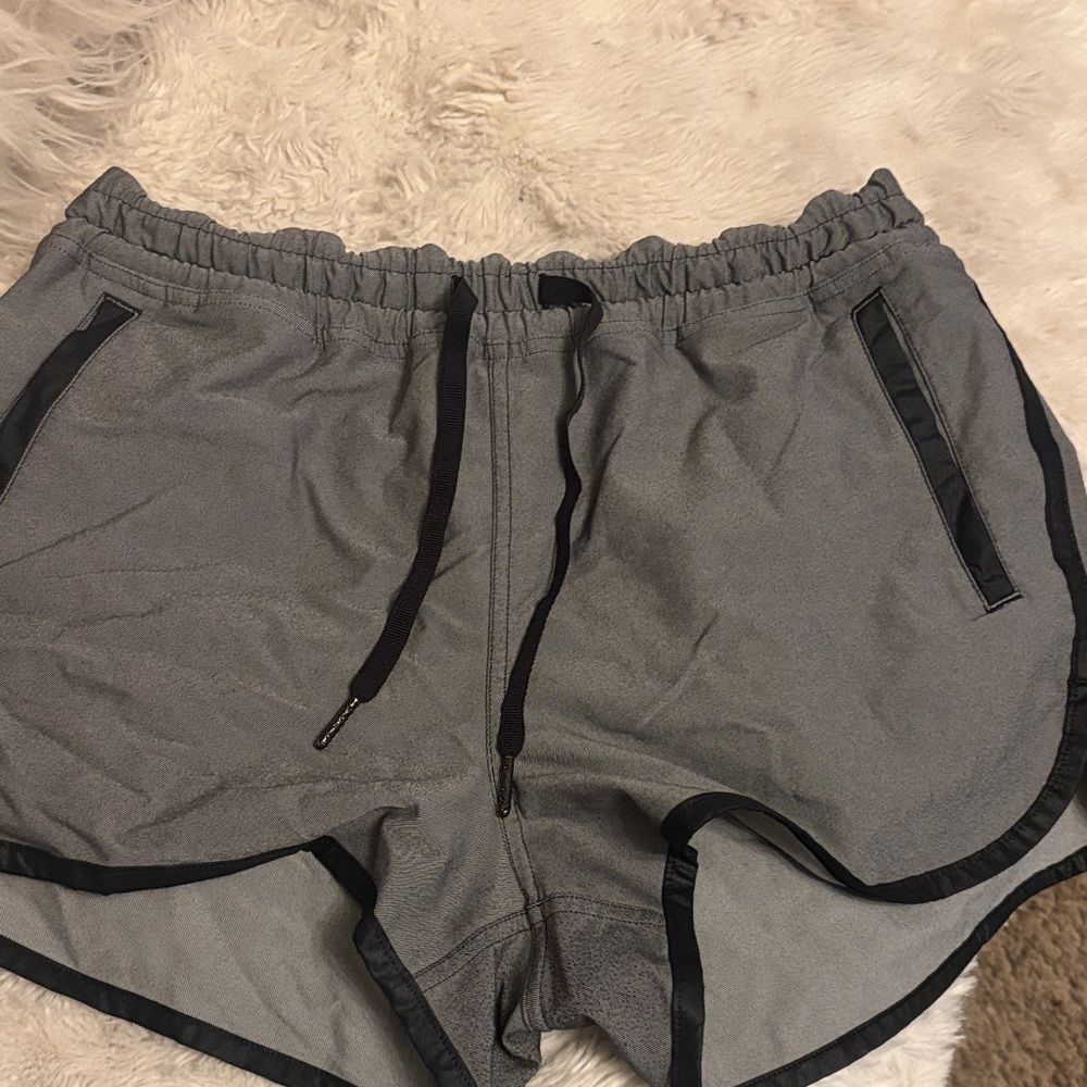 Gray Lululemon Women's Athletic Shorts